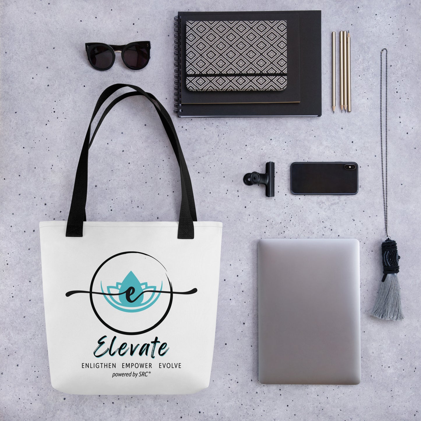 SRC Elevate Full Logo Tote Bag