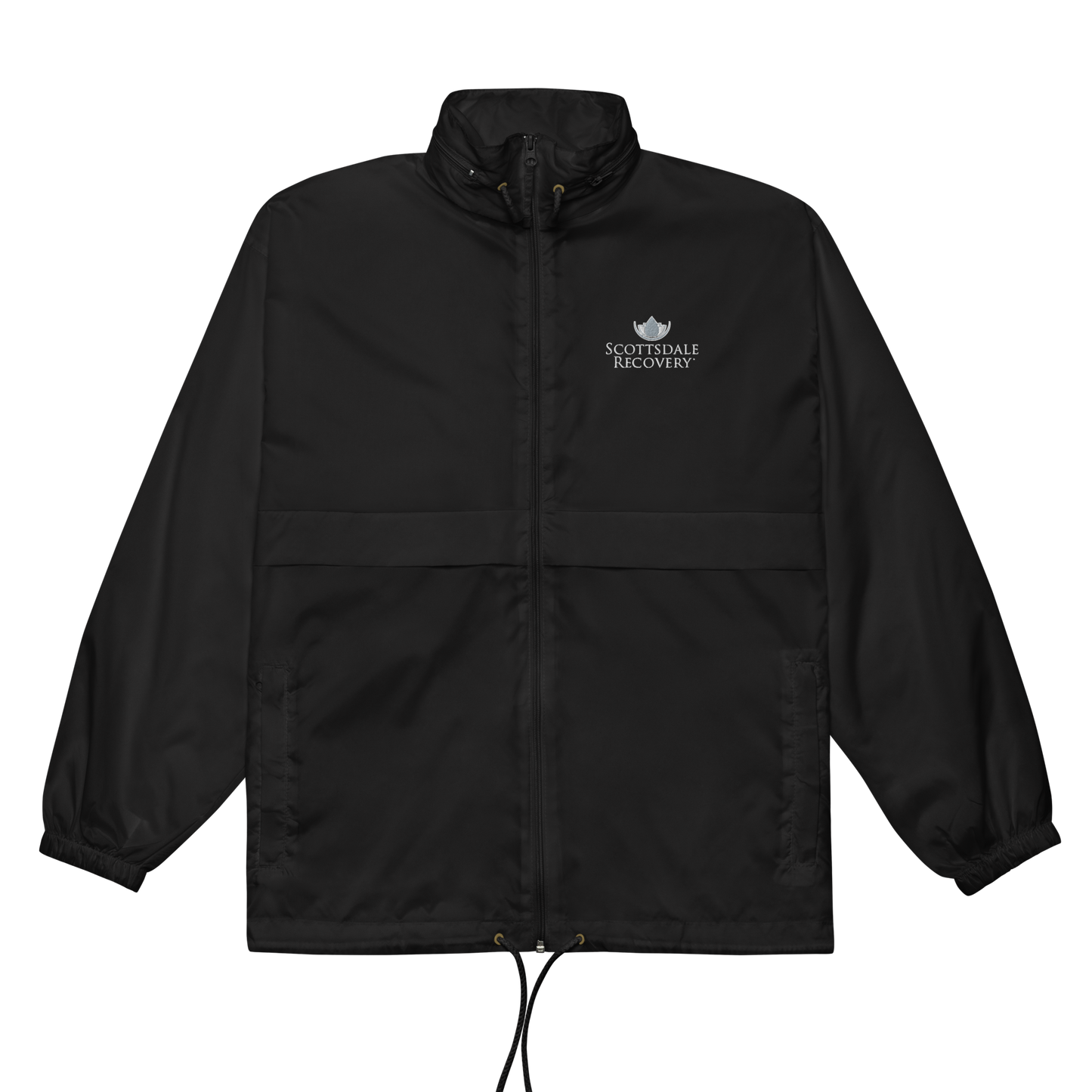 SRC Logo Unisex Windbreaker - BLK