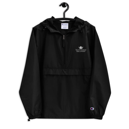 Scottsdale Recovery Logo Unisex Embroidered Champion Packable Jacket