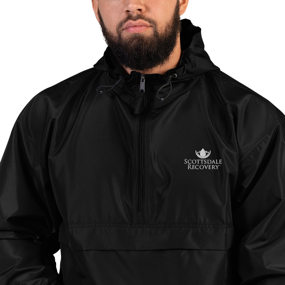 Scottsdale Recovery Logo Unisex Embroidered Champion Packable Jacket
