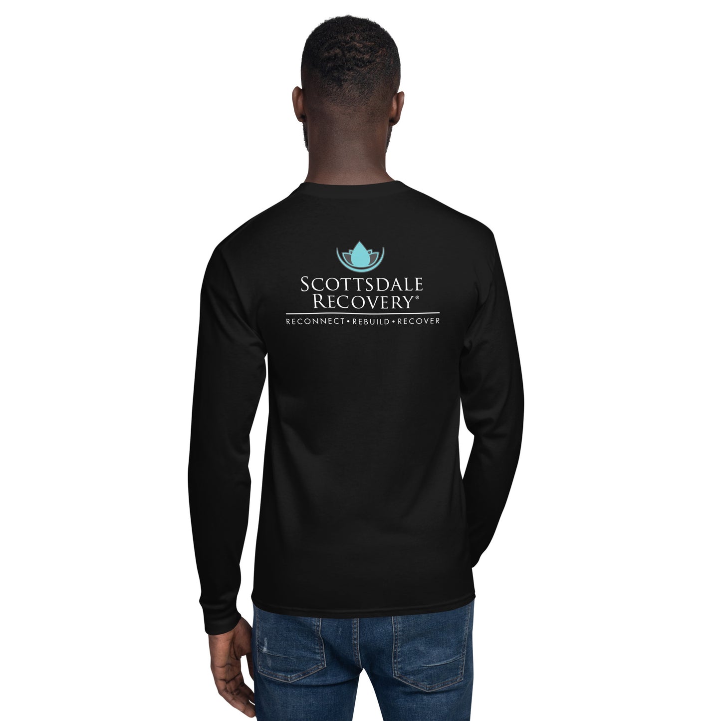 Scottsdale Recovery Logo Men's Champion Long Sleeve Shirt