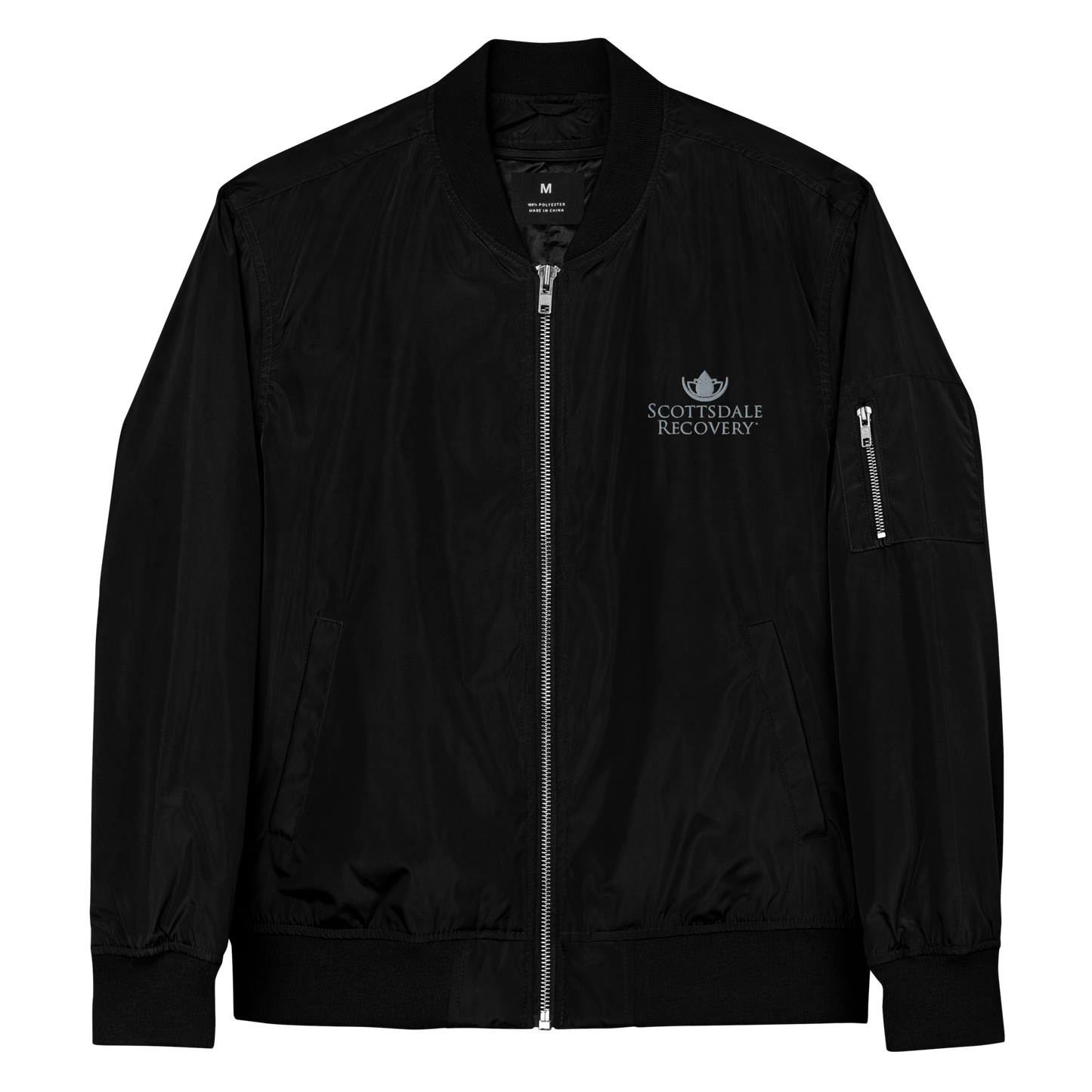 Scottsdale Recovery Logo Unisex Premium Bomber Jacket
