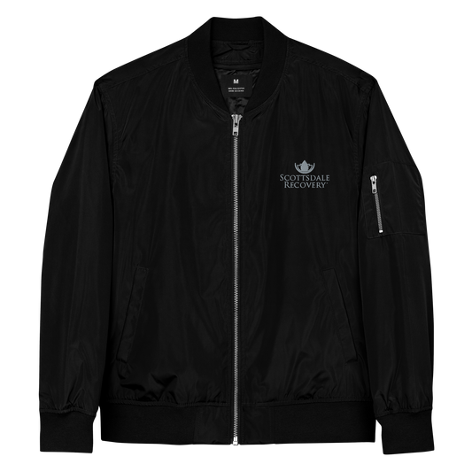 Scottsdale Recovery Logo Unisex Premium Bomber Jacket