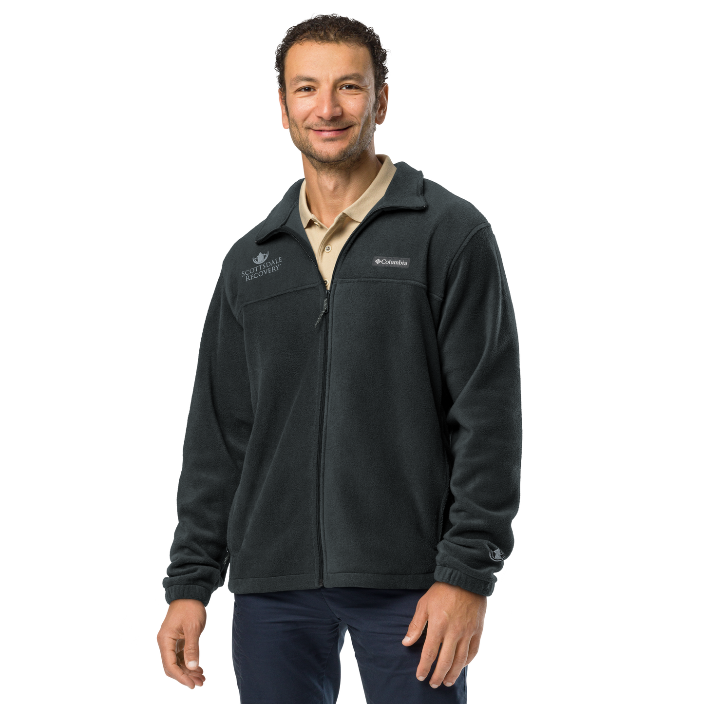 Scottsdale Recovery Logo Unisex Columbia Fleece Jacket
