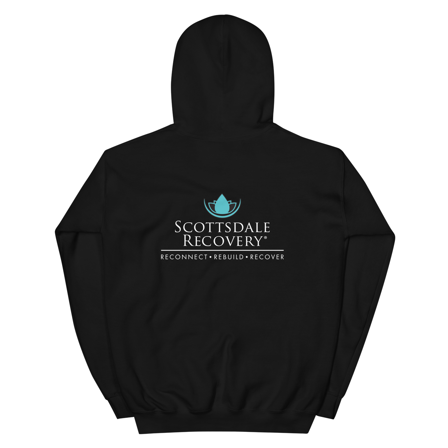 SRC Full Logo Unisex Hoodie - BLK