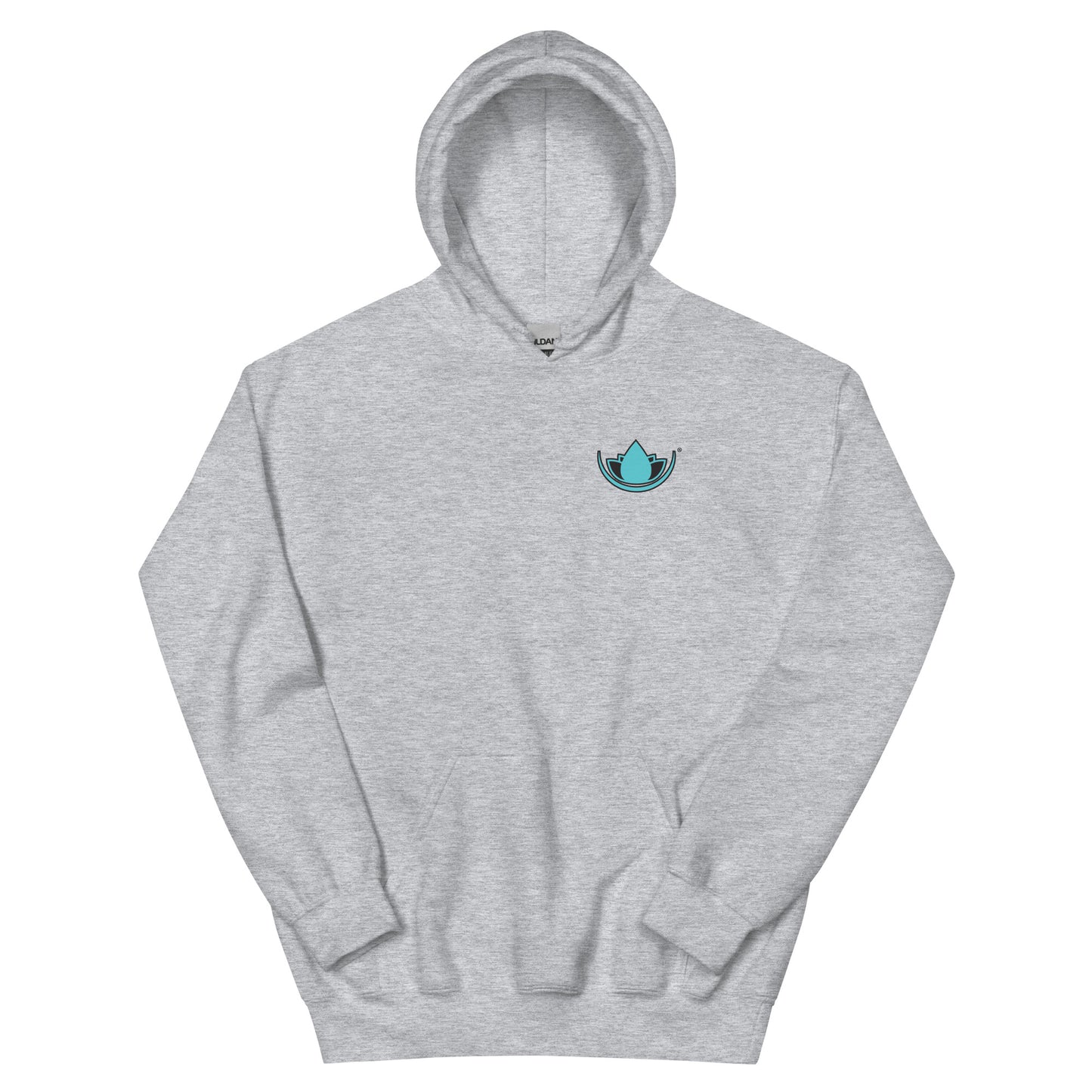 SRC Full Logo Unisex Hoodie - Grey