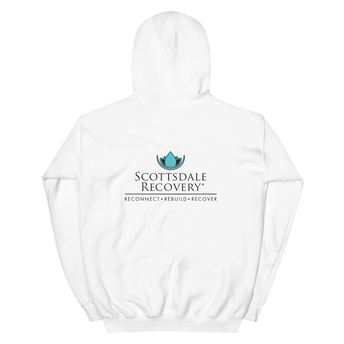 SRC Full Logo Unisex Hoodie - WHT
