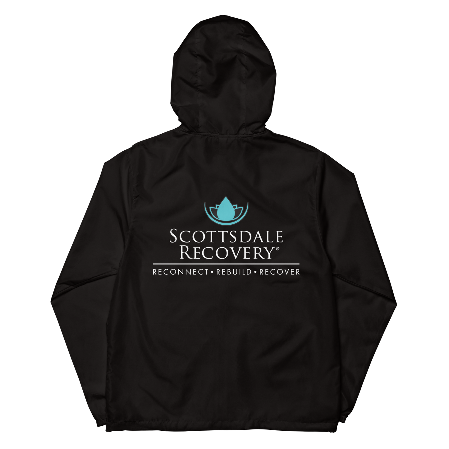 Scottsdale Recovery Logo Unisex Lightweight Zip Up Windbreaker