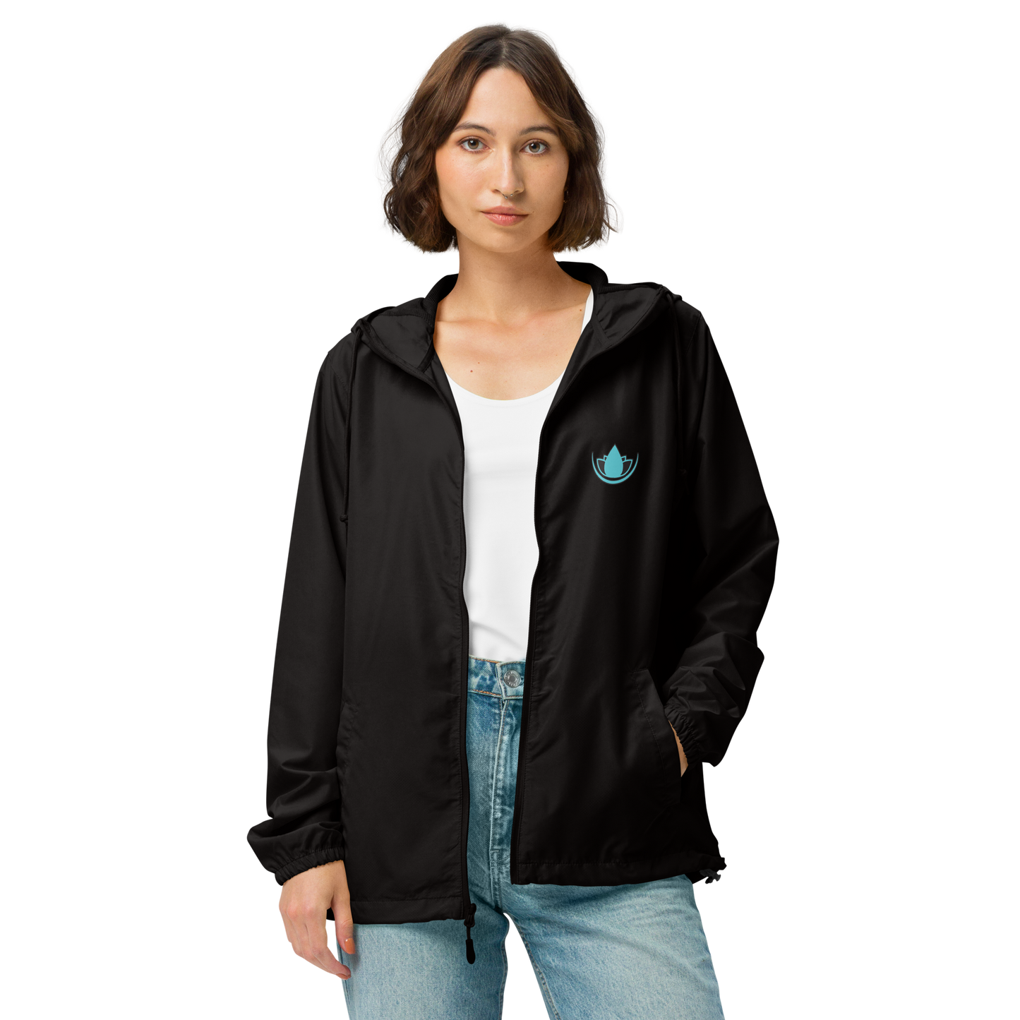 Scottsdale Recovery Logo Unisex Lightweight Zip Up Windbreaker