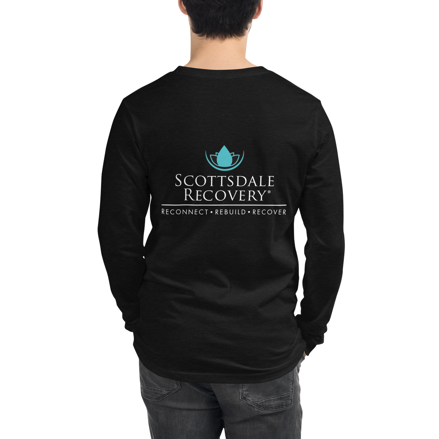 SRC Full Logo Unisex Long Sleeve Tee - BLK