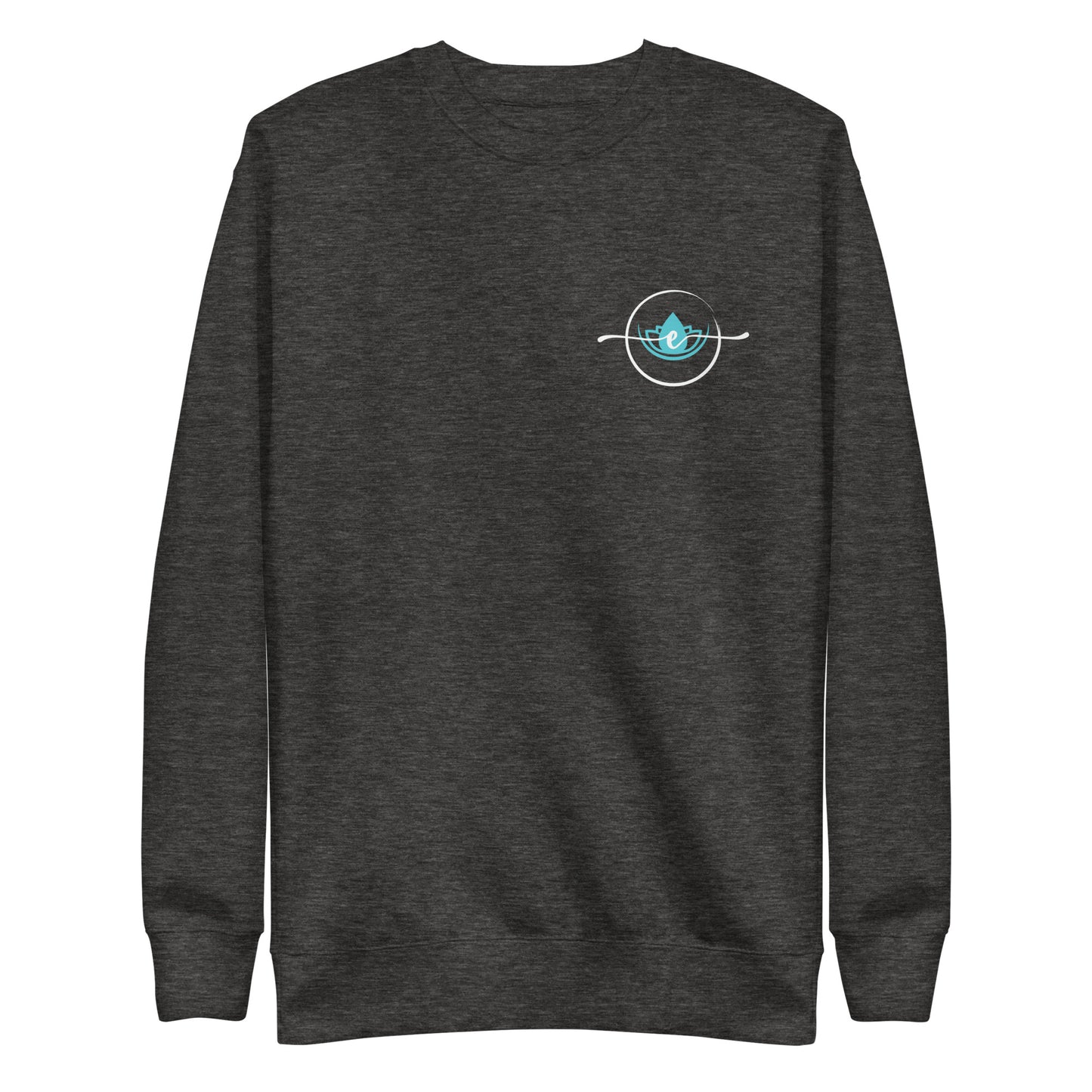 SRC Elevate Full Logo Unisex Premium Sweatshirt - BLK
