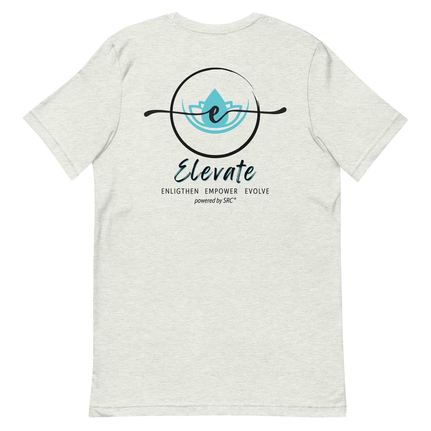 SRC Elevate Full Logo Unisex T-shirt - WHT