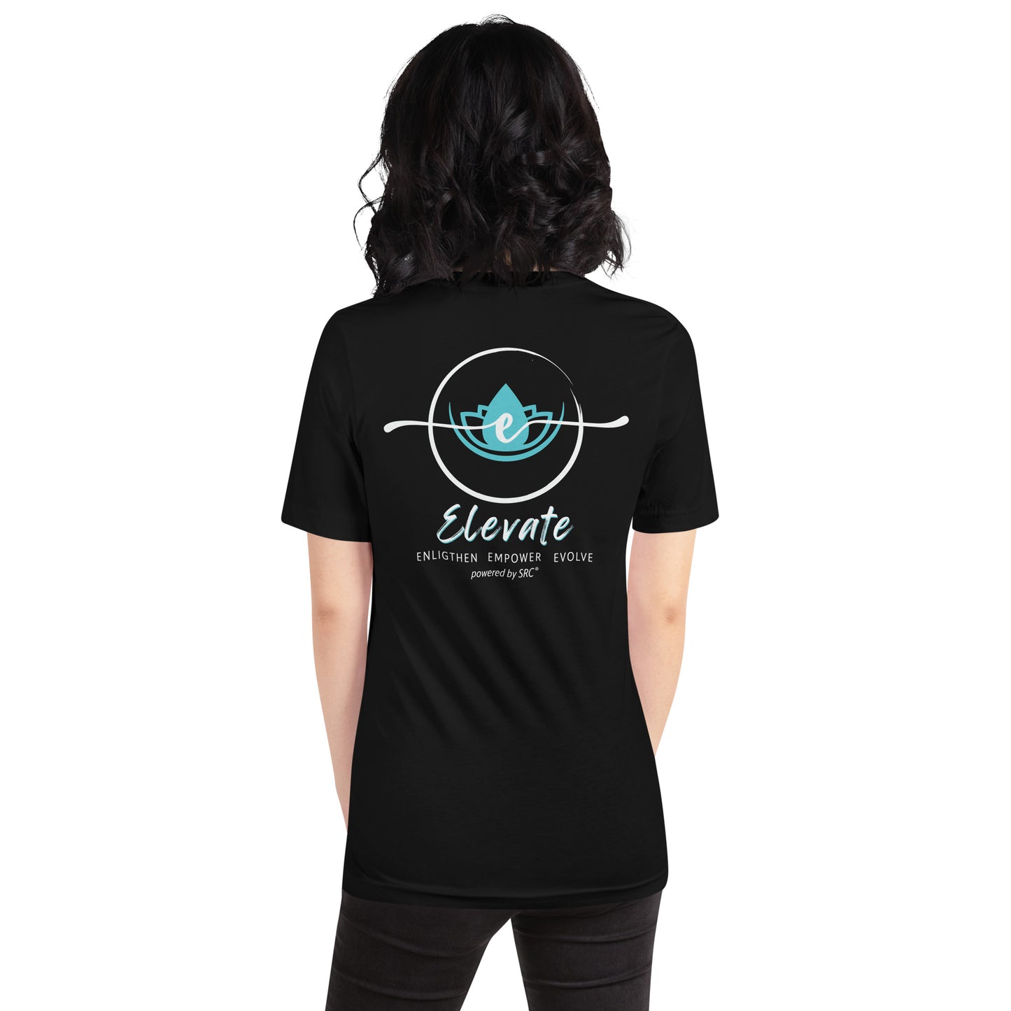 SRC Elevate Full Logo Unisex T-shirt - BLK