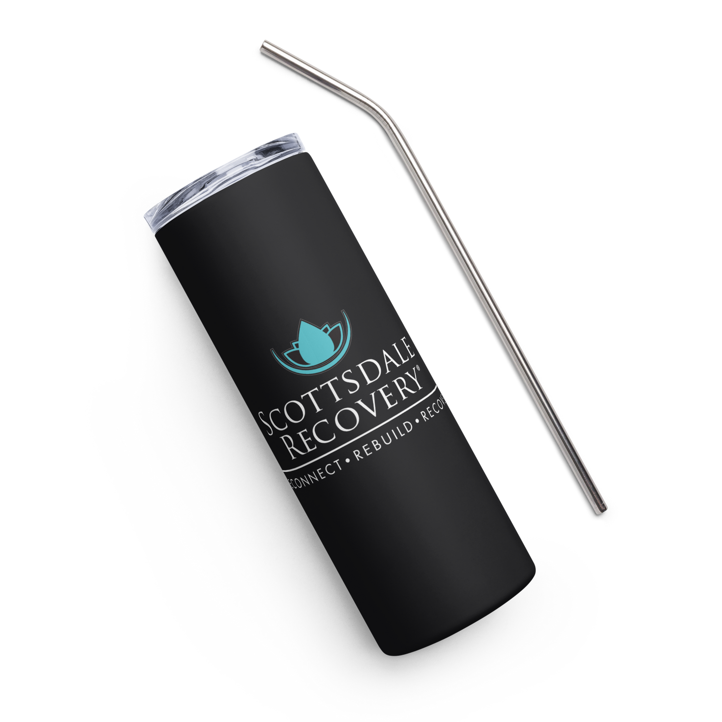 Scottsdale Recovery Stainless Steel Tumbler - Black