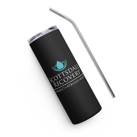 Scottsdale Recovery Stainless Steel Tumbler - Black
