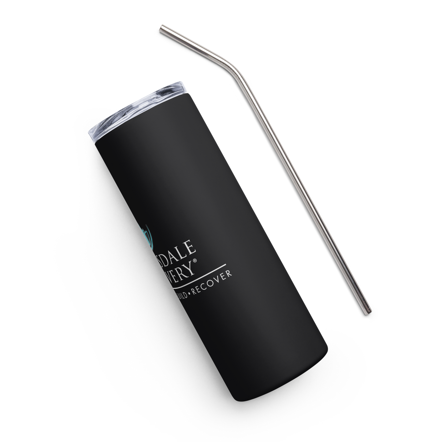 Scottsdale Recovery Stainless Steel Tumbler - Black