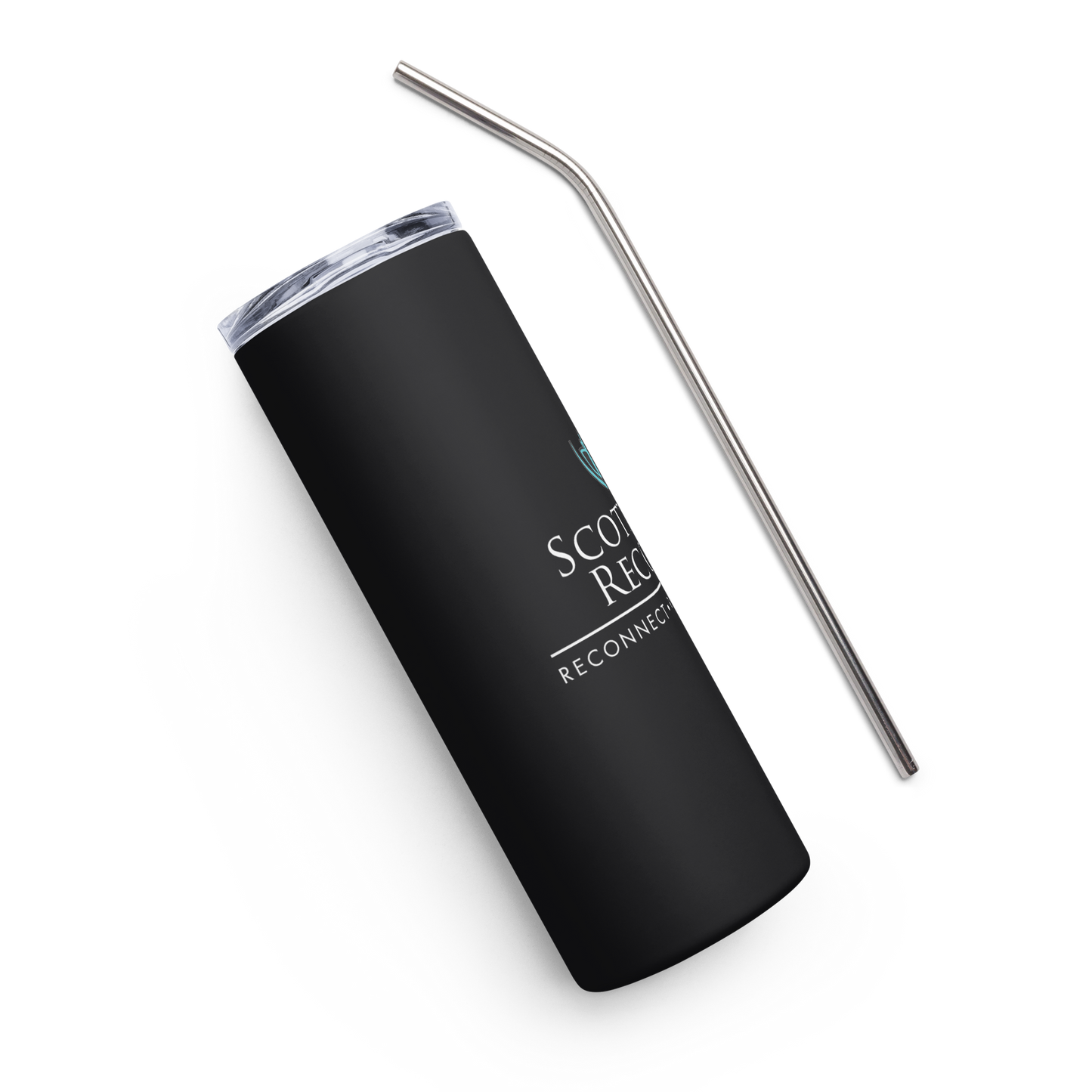 Scottsdale Recovery Stainless Steel Tumbler - Black