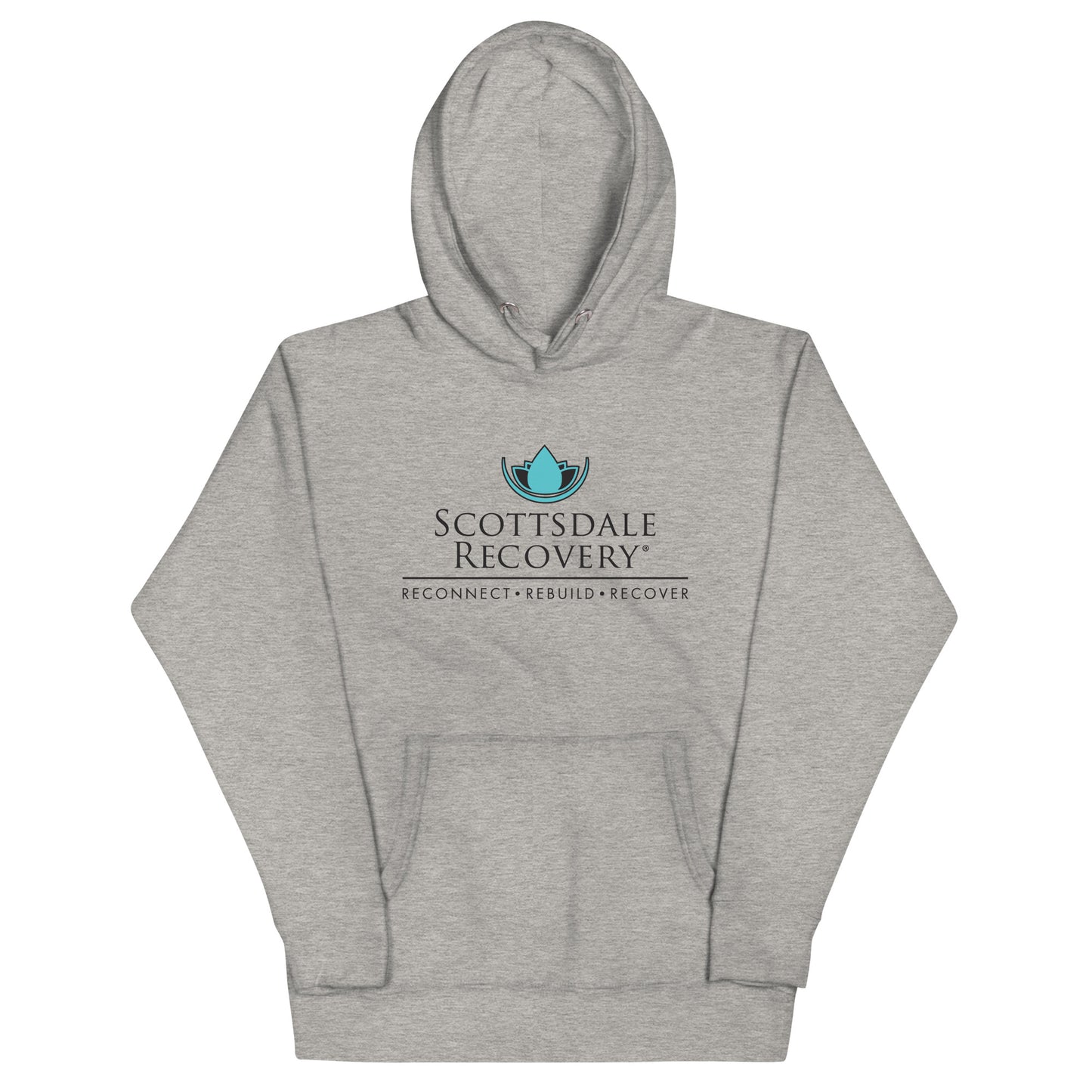 Scottsdale Recovery Logo Unisex Hoodie - Carbon Grey