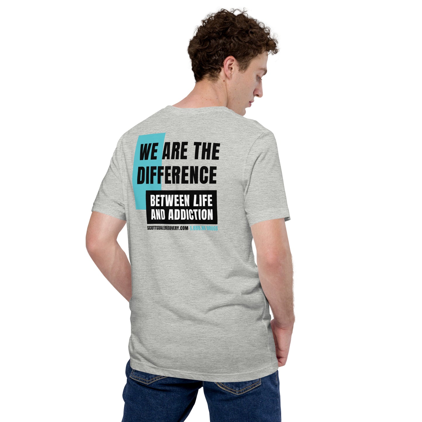We Are The Difference Stack Unisex T-shirt - White