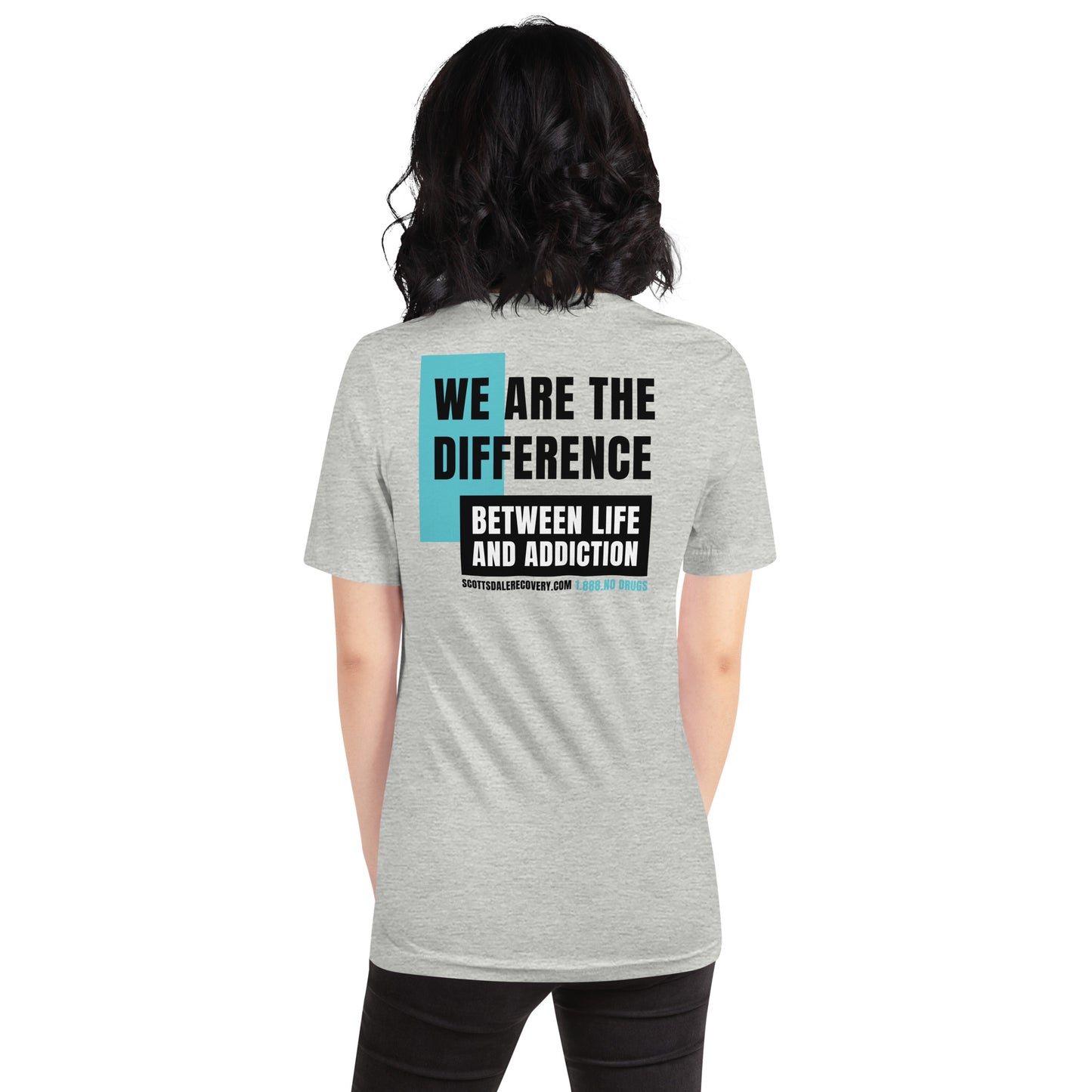 We Are The Difference Stack Unisex T-shirt - White