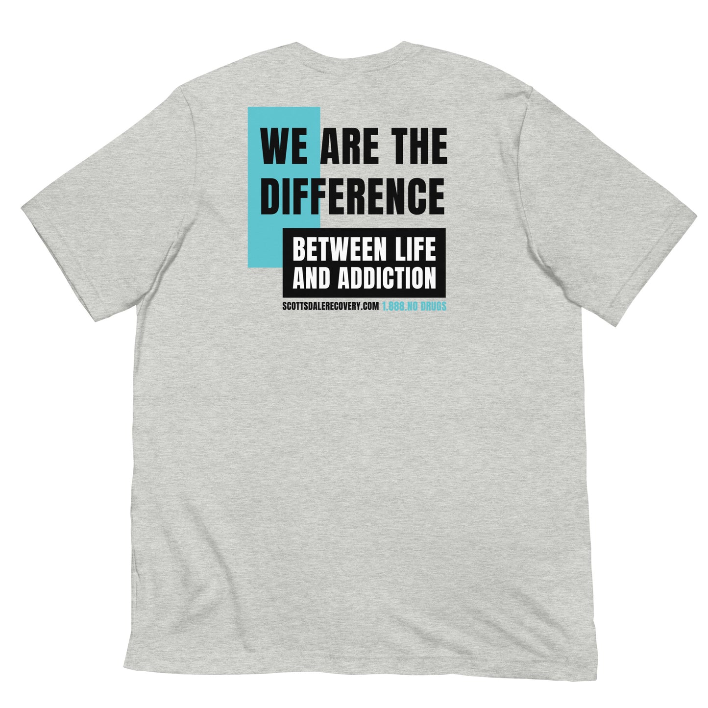 We Are The Difference Stack Unisex T-shirt - White