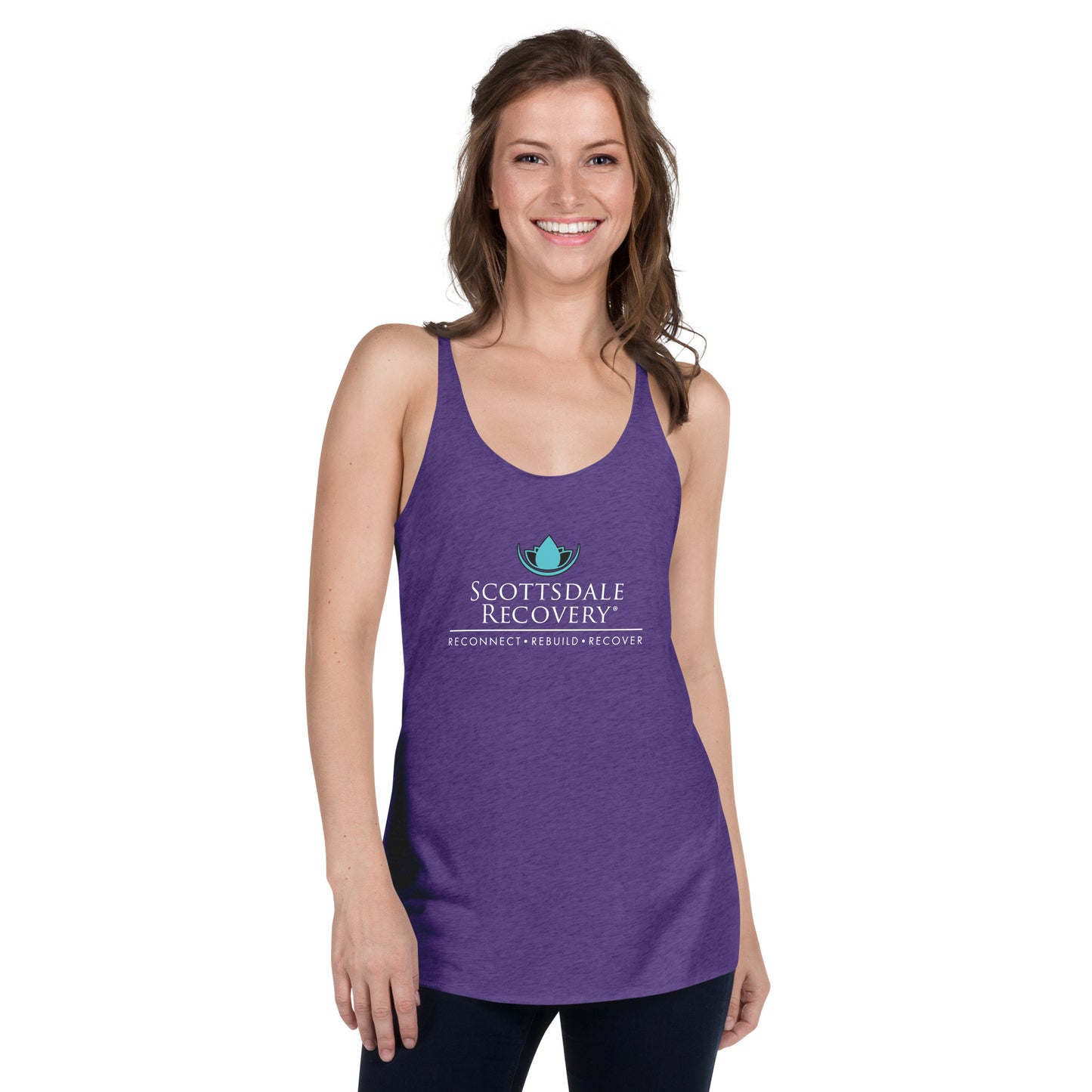Scottsdale Recovery Logo Women's Racerback Tank