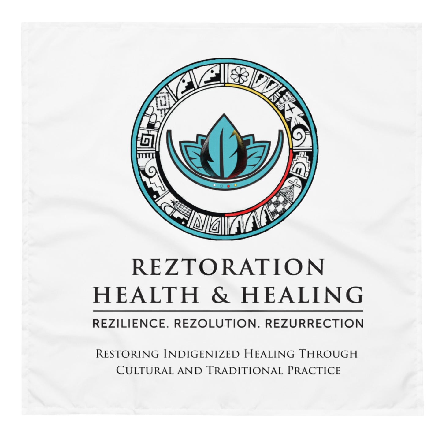 SRC Reztoration Full Logo All-over Print Bandana