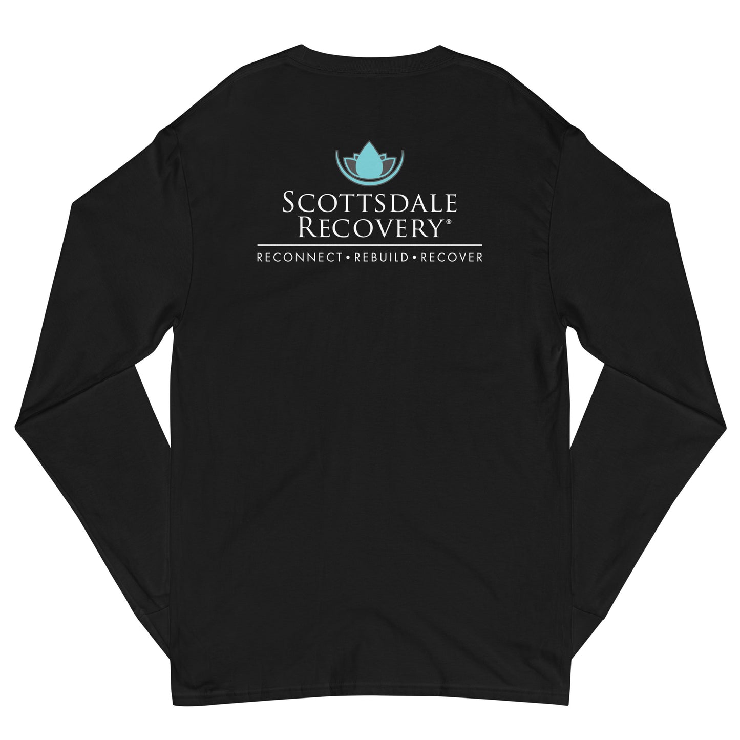 Scottsdale Recovery Logo Men's Champion Long Sleeve Shirt