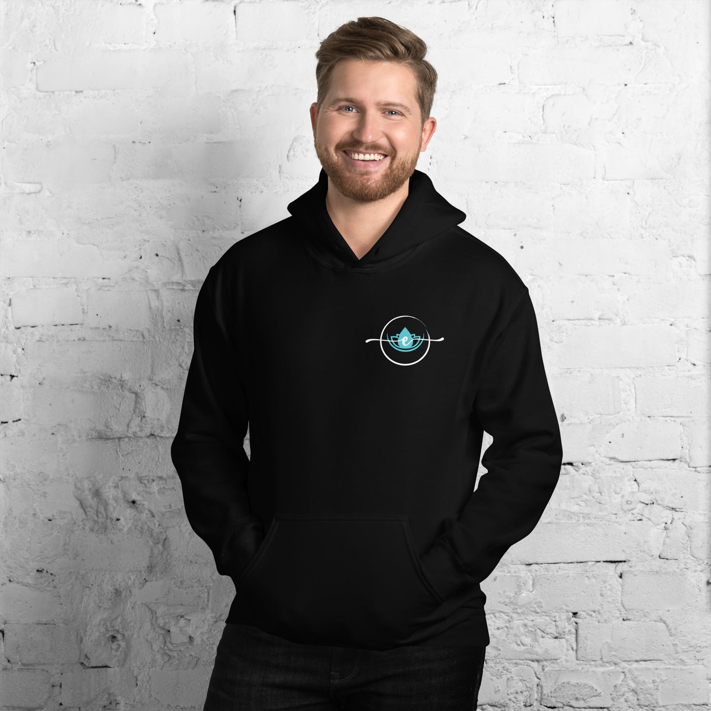 SRC Elevate Full Logo Unisex Hoodie - BLK