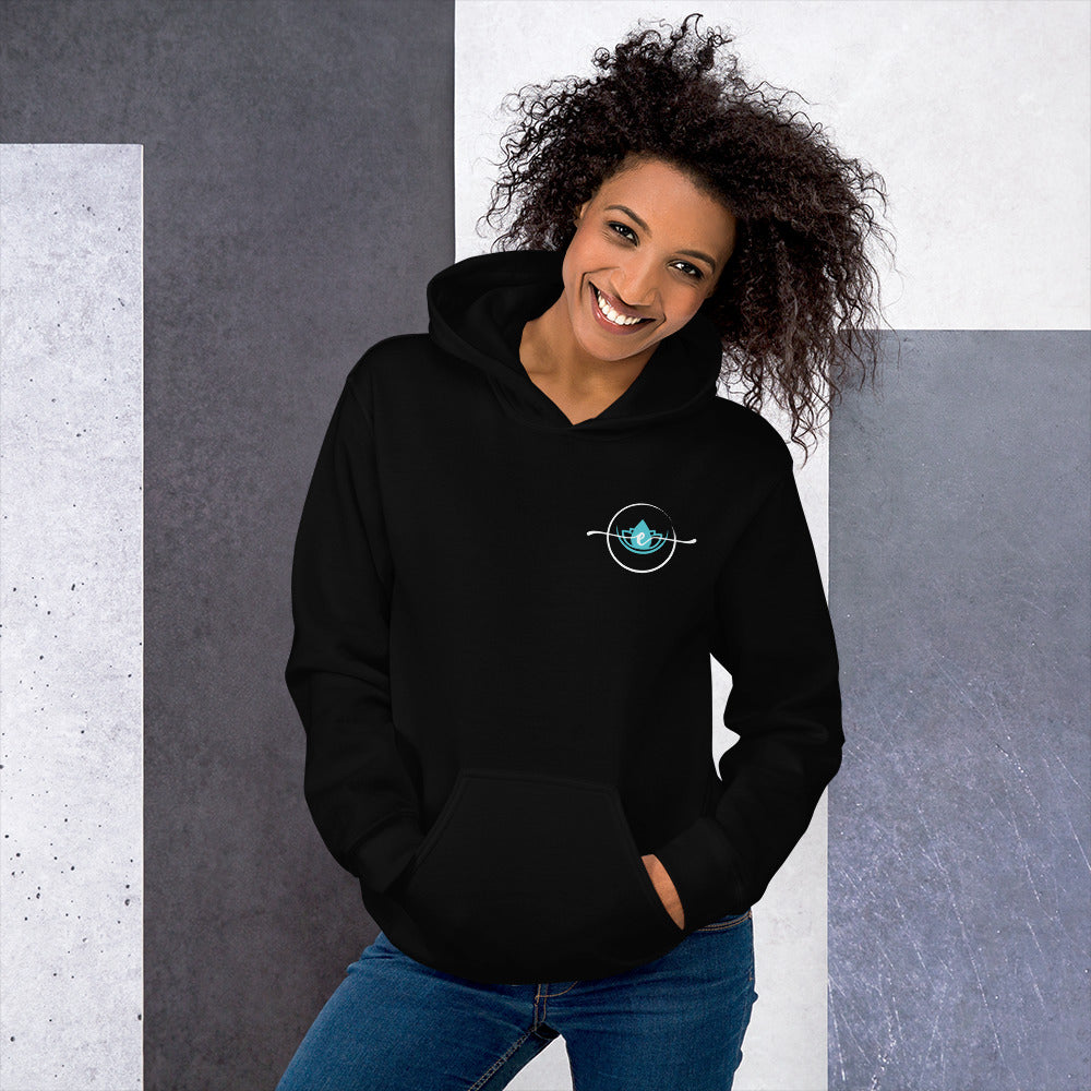 SRC Elevate Full Logo Unisex Hoodie - BLK