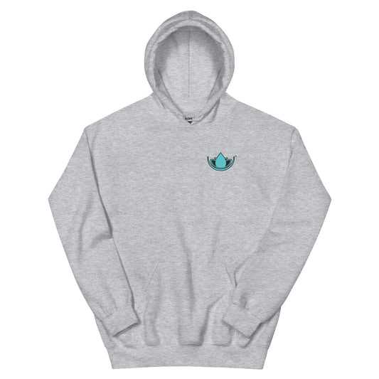 SRC Full Logo Unisex Hoodie - Grey