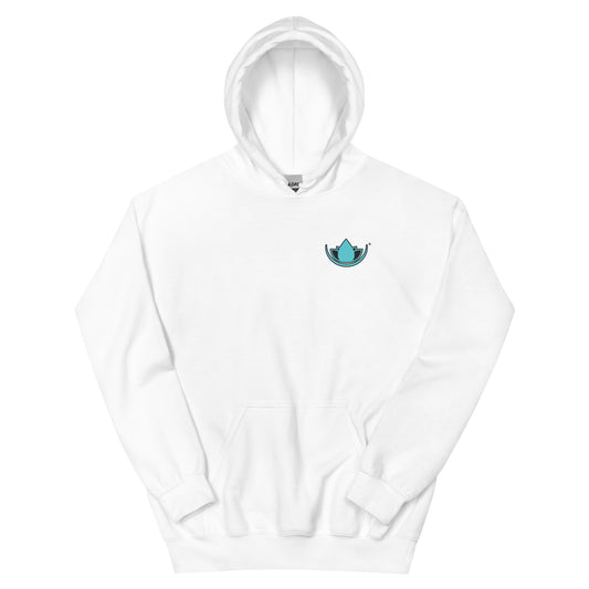 SRC Full Logo Unisex Hoodie - WHT