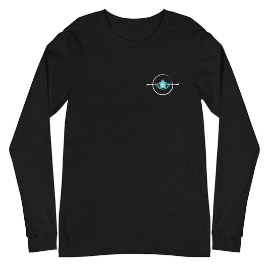 SRC Elevate Full Logo Unisex Long Sleeve Tee - BLK