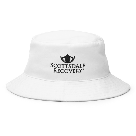 SRC Logo Bucket Hat - White