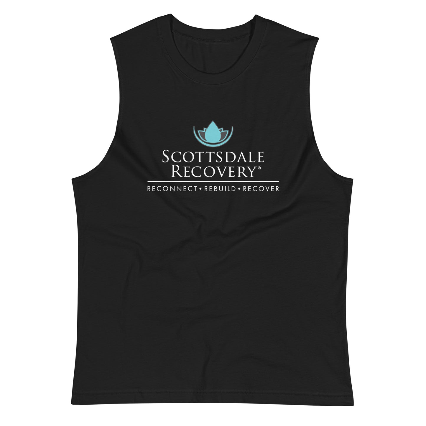 SRC Logo Muscle Shirt - Black