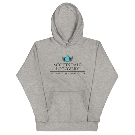Scottsdale Recovery Logo Unisex Hoodie - Carbon Grey