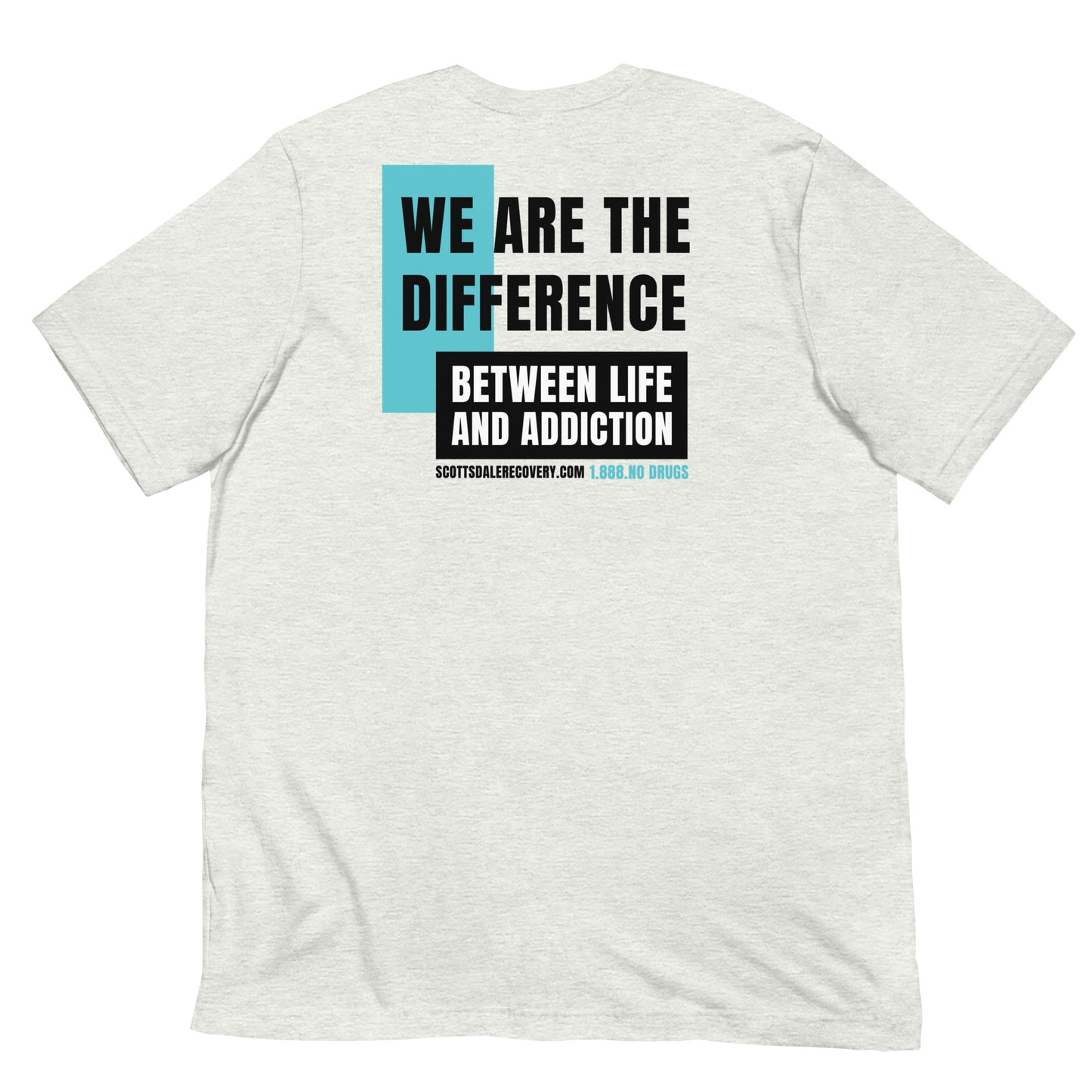 We Are The Difference Stack Unisex T-shirt - White