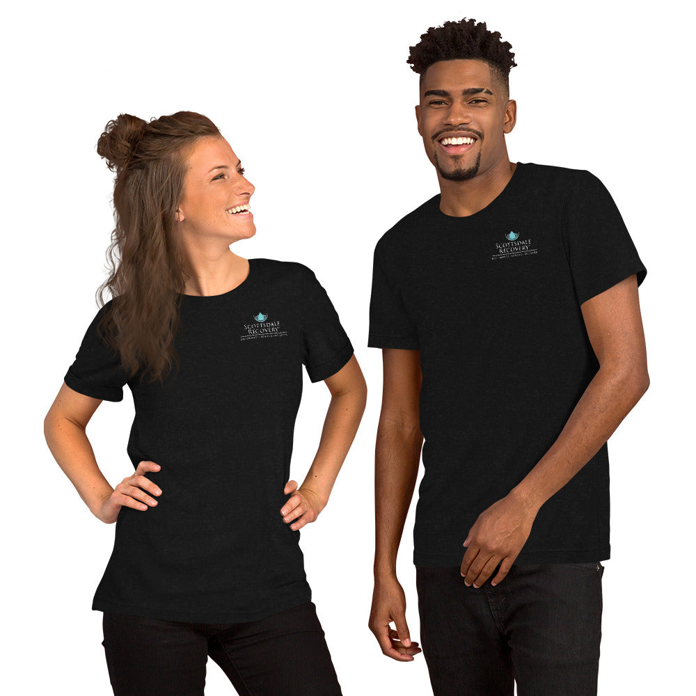 We Are The Difference Stack Unisex T-shirt - Black